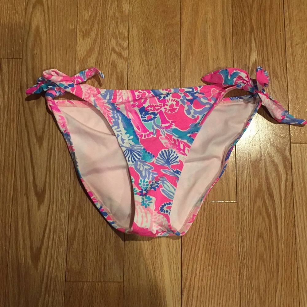 NWOT Light Pascha Pink Aquadesiac Bikini Bottom